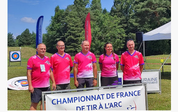 Trois archers de l’Archer Club d’Aizenay se distinguent au Championnat de France